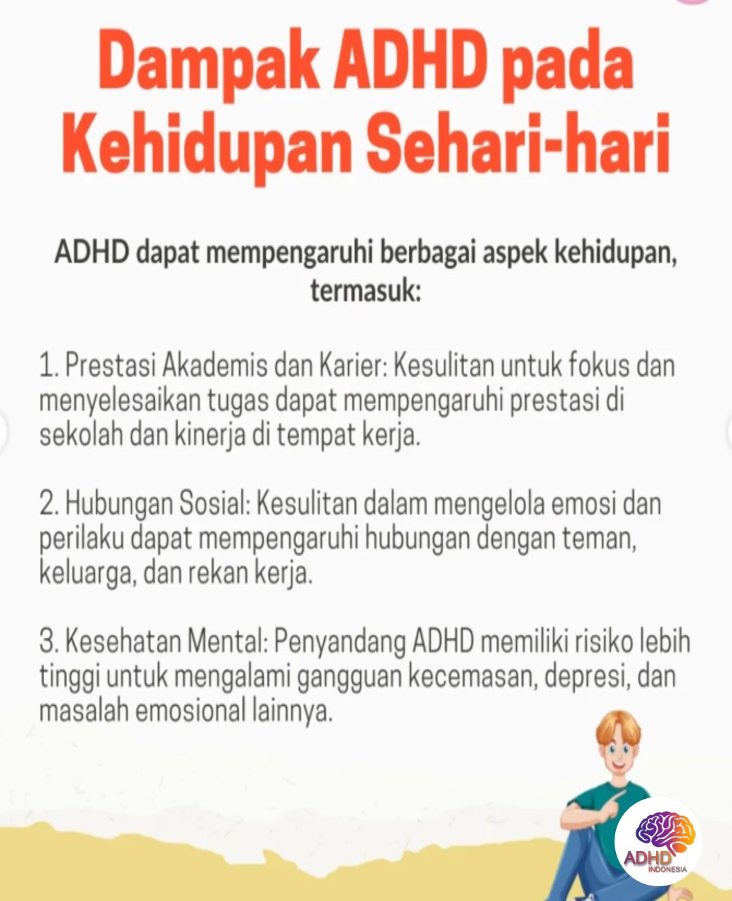 ADHD dan Hubungan Sosial Anak di Lingkungan Sekolah di Kabupaten Bantul