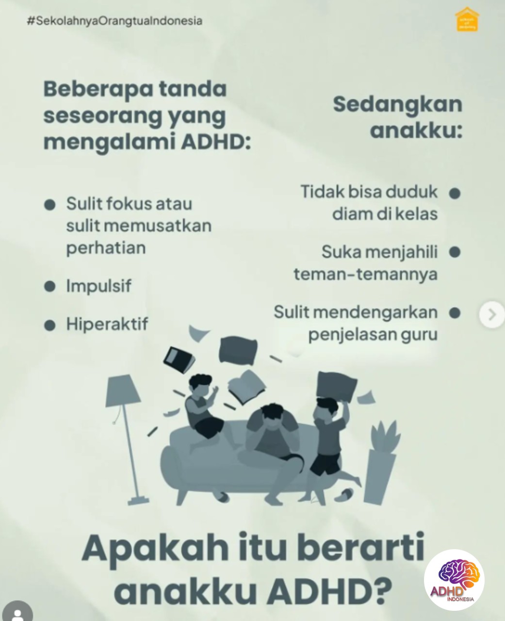 Ciri dan Gejala ADHD pada Anak Usia Dini di Kabupaten Bantul