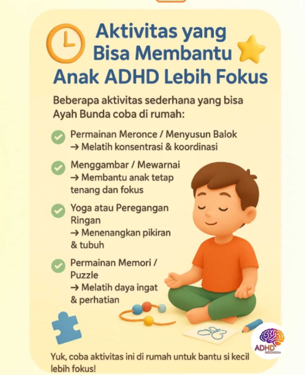Pendekatan Edukatif yang Tepat untuk Anak ADHD di Kabupaten Bantul