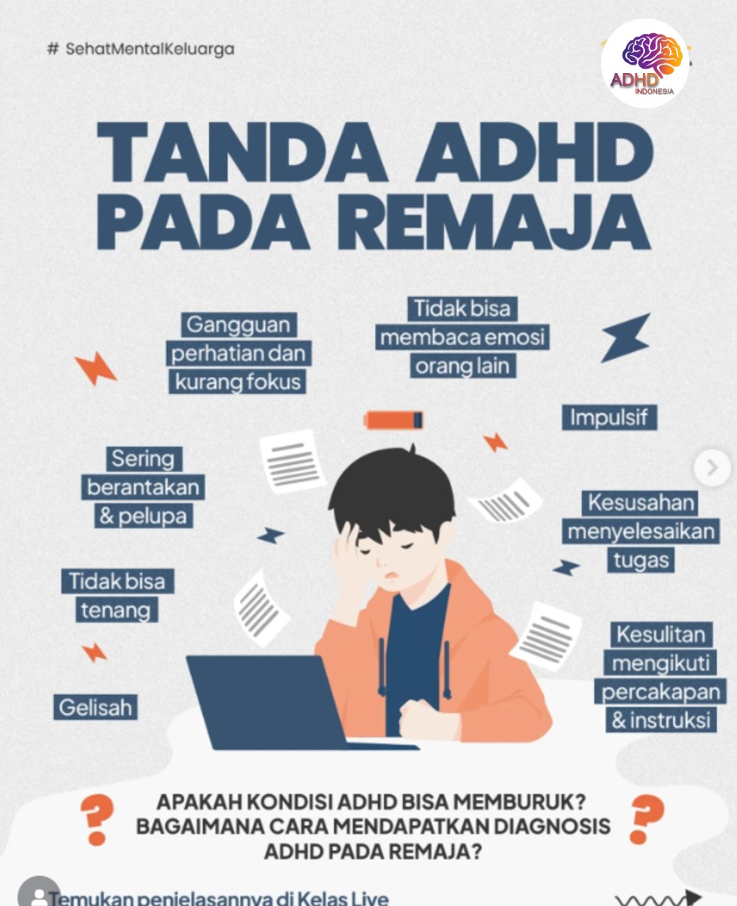Screening ADHD Non-Diagnostik: Edukasi Awal bagi Orang Tua di Kabupaten Bantul